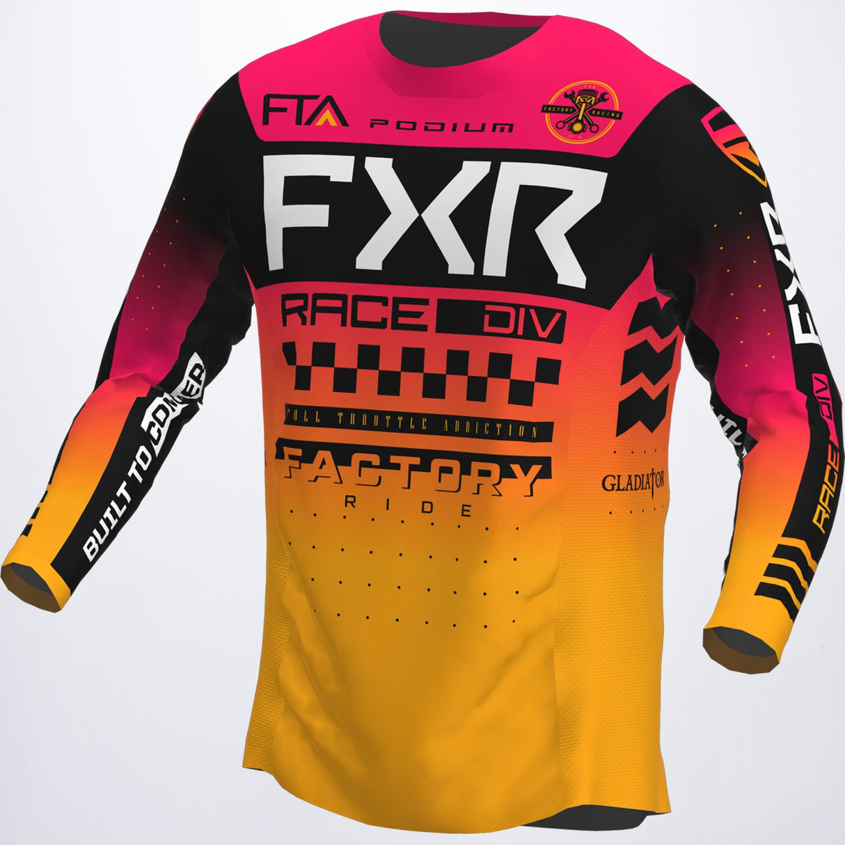 FXR PODIUM GLADIATOR MX COMBO KIT (MANGO)