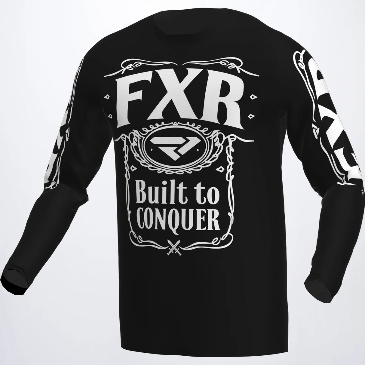 FXR CLUTCH MX JERSEY 23 (BLACK WHITE)