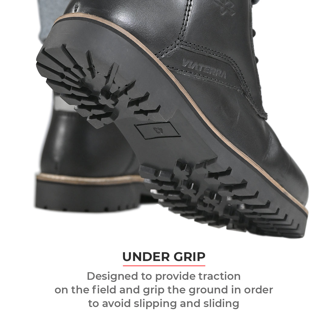 VIATERRA BRONSON - RETRO MOTORCYCLE RIDING BOOTS