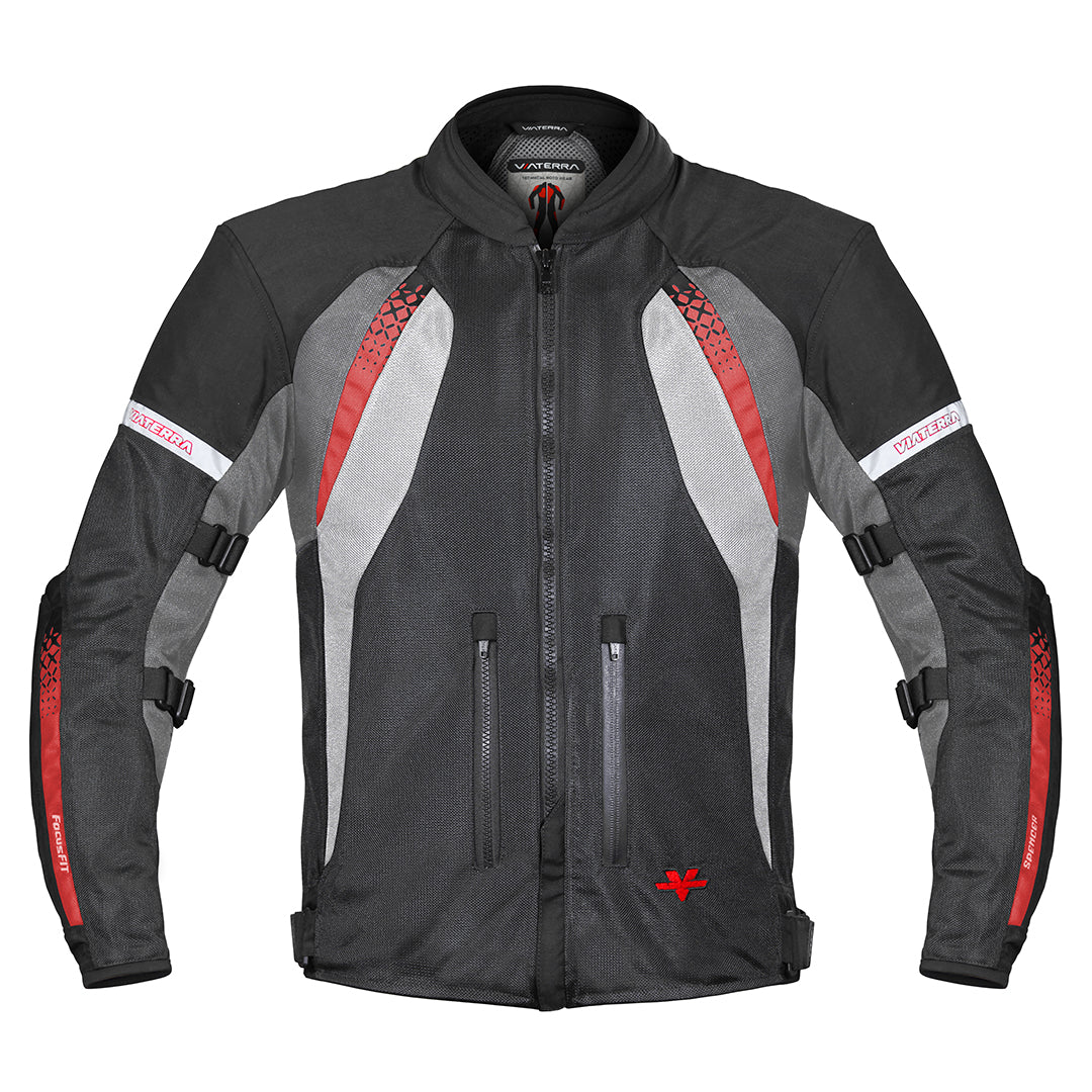 TVS Racing Challenger 3-Layer White Riding Jacket | Buy online in India