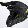 FXR HELIUM CARBON HELMET WITH TITANIUM D-RING BUCKLE